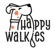 happy walkies Logo